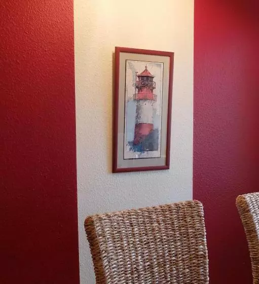 ホテル Ferienwohnung Gartenblick