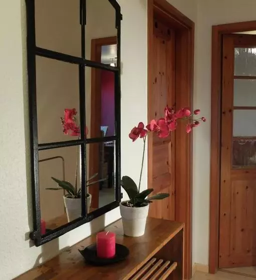 ホテル Ferienwohnung Gartenblick