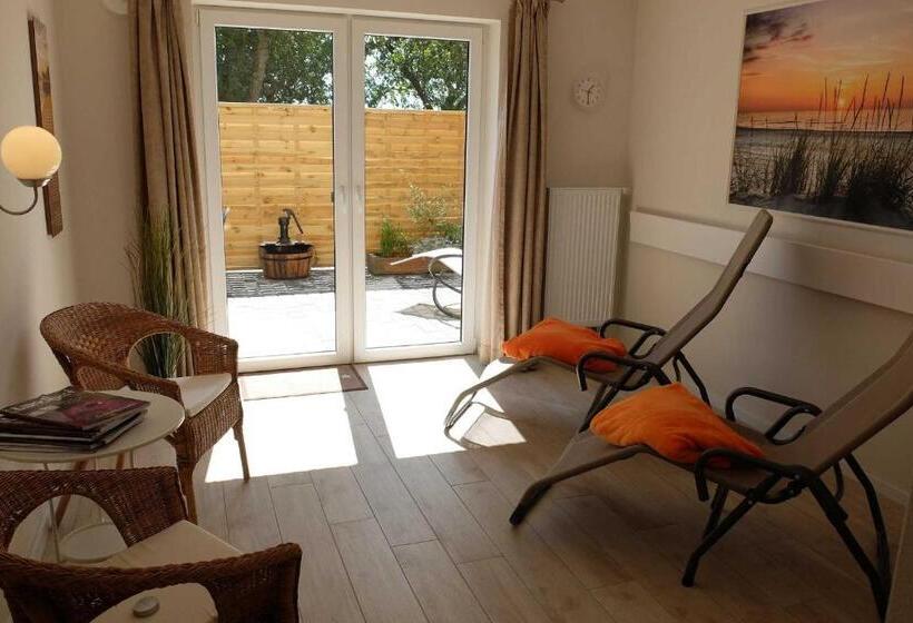 호텔 Ferienwohnung Gartenblick