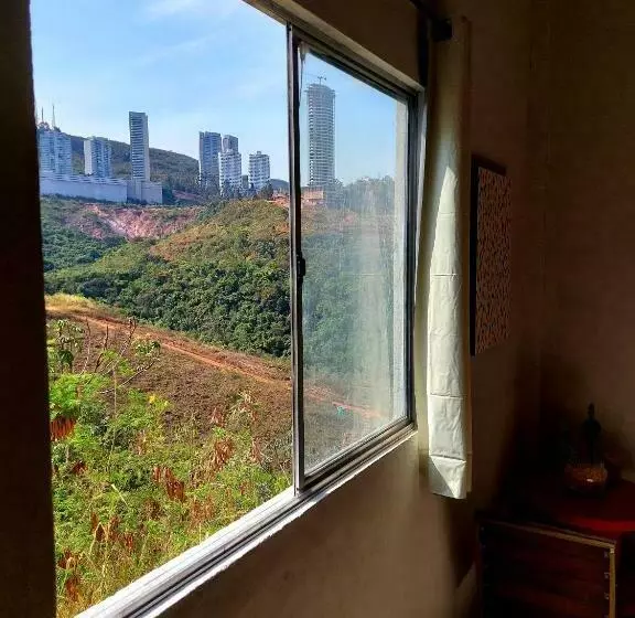 ユースホステル Pousada Vila Da Serra Quarto Cantinho Do Sossego