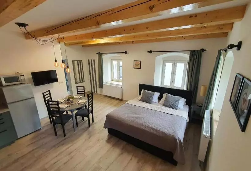 Apartmány černý Kohout