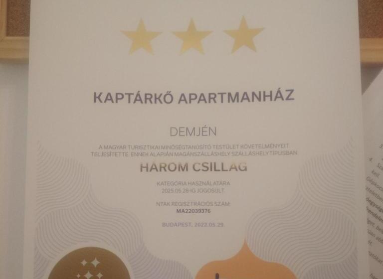 Kaptárkő Apartmanház