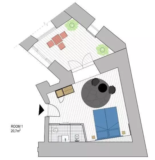 Lj5   Old Town Rooms With Exclusive Shared Roof Terrace