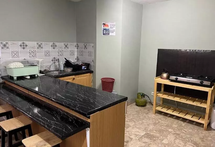 Villa Lippo Carita Langsung Pantai 3bedroom