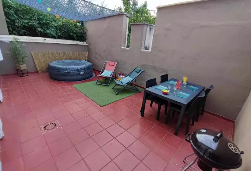 La Maïzou 2ch, Clim, Terrasse  Spa