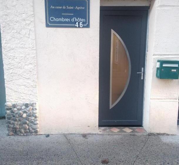 צימר Au Cœur De Saint Agrève Chambres D Hôtes