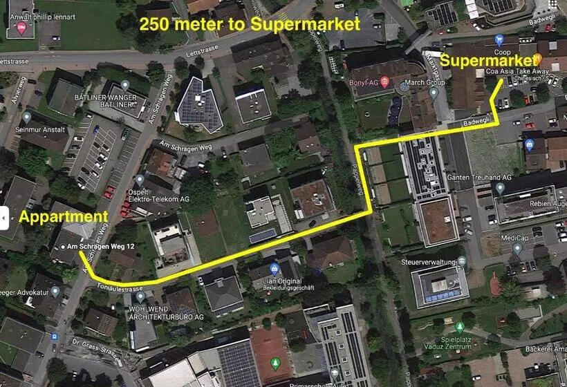 Schöne Grosse Attika Wohnung Im Zentrum Von Vaduz Inkl. Parkplatz