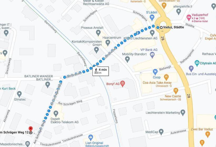 Schöne Grosse Attika Wohnung Im Zentrum Von Vaduz Inkl. Parkplatz