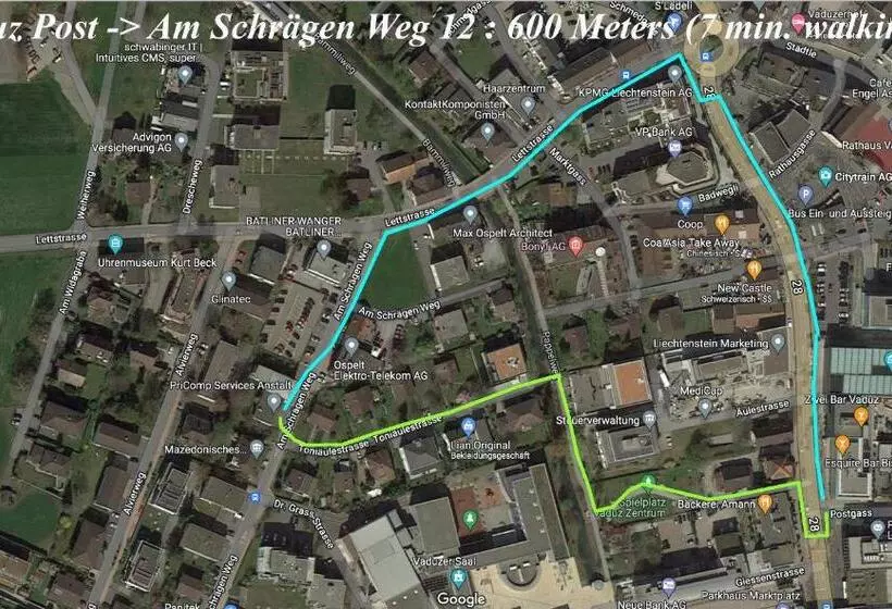 Schöne Grosse Attika Wohnung Im Zentrum Von Vaduz Inkl. Parkplatz