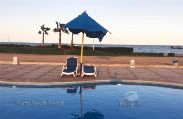 Porto South Beach Royal Sea View Families صف اول بحر مباشر