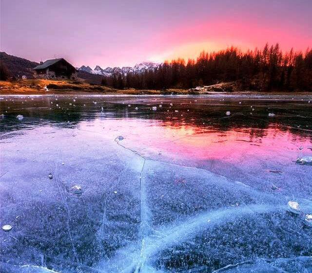 호텔 Rifugio Al Lago Del Mortirolo In Inverno Raggiungibile Solo A Piedi