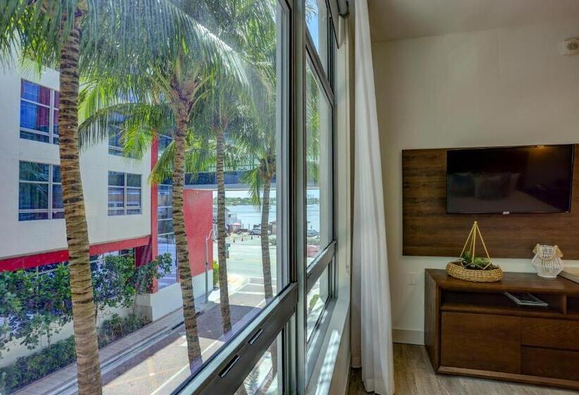 فندق صغير Worth Traveling Rooftop Pool Hollywood Beach Gym