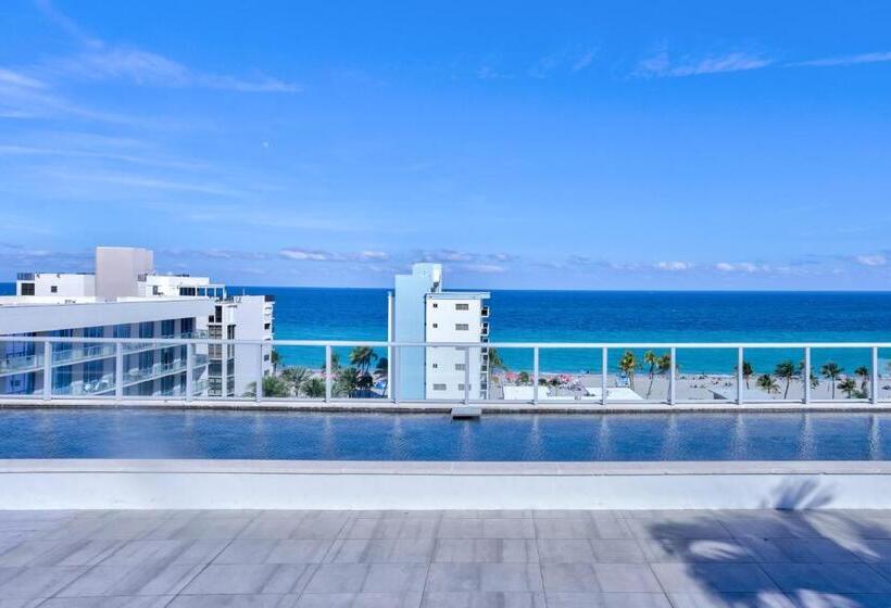 فندق صغير Worth Traveling Rooftop Pool Hollywood Beach Gym