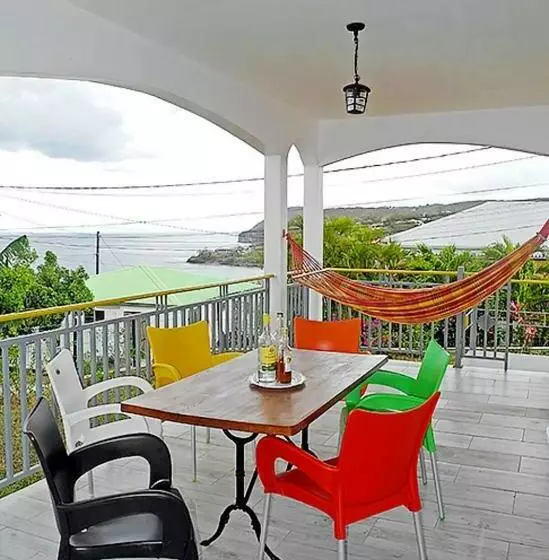 Appartement Charmant A Deshaies Vue Mer Et Jardin 70 M² Climatise