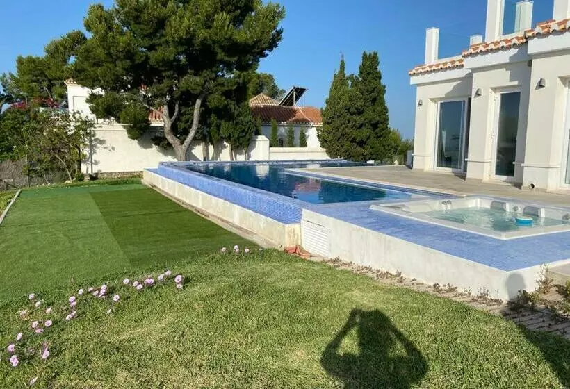 Half Of The Luxury Villa With Sea View And Pool In Natural Park