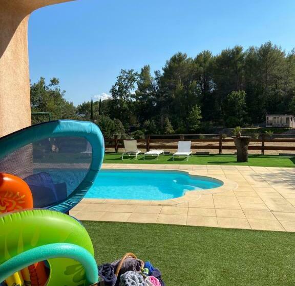 Grande Villa Avec Piscine Sous Les Chênes