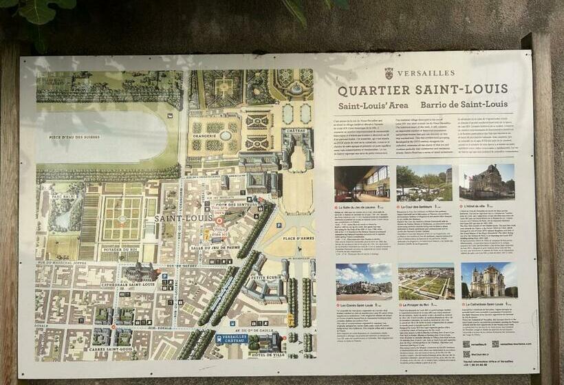 Apartment Quartier St Louis   10 Mins Walking Château Versailles