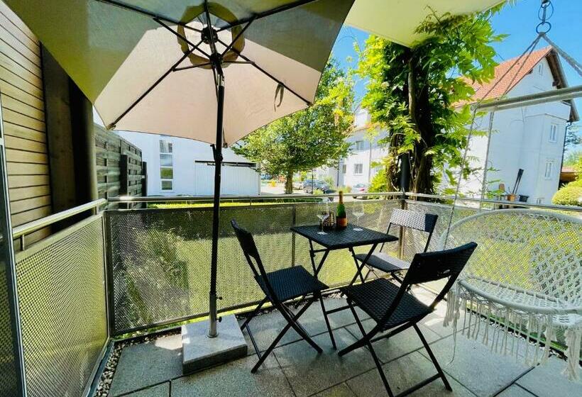 Ferien Apartment Silberweide Mit Privatstrand