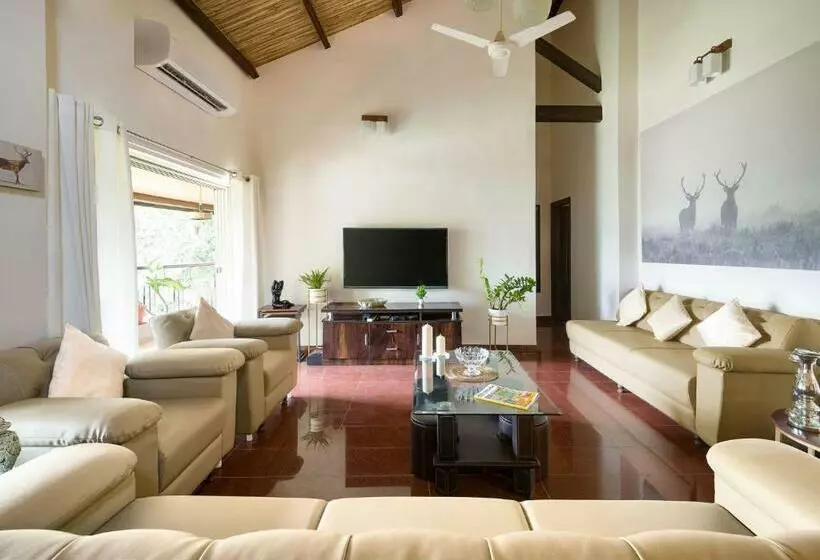 Saffronstays Meadowbrook, Panvel   Pet Friendly Villa Near Karnala Bird Sanctuary