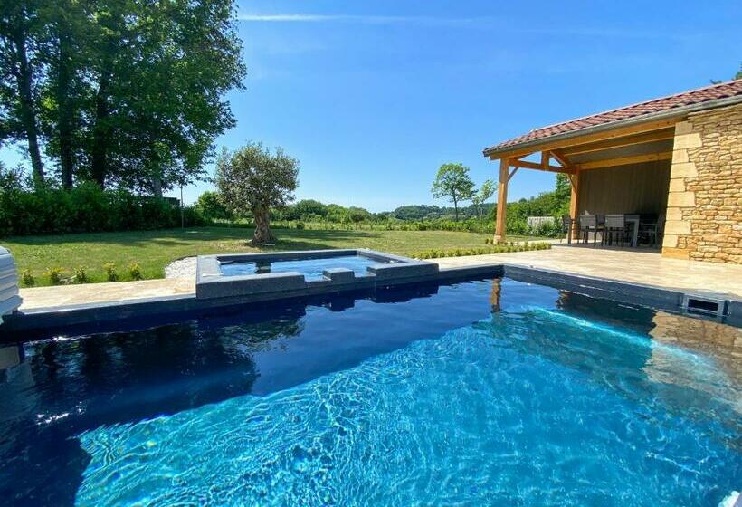 Villa Moderne , Neuve Piscine Jacuzzi