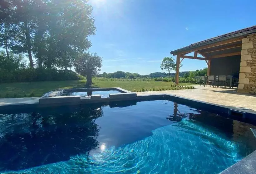 Villa Moderne , Neuve Piscine Jacuzzi