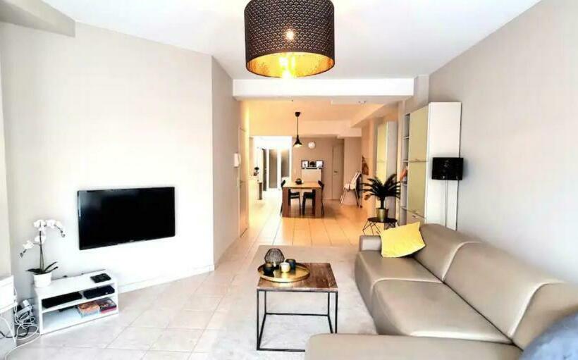 Familie Appartement Hartje Knokke Met Optie Parking