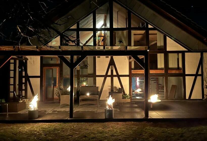 Traumscheune Mit Pool, Kamin Und Privatem Spa