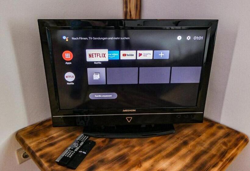 #111 Lux Flat Lennep Altstadt Netflix & Amazon Prime Felswand