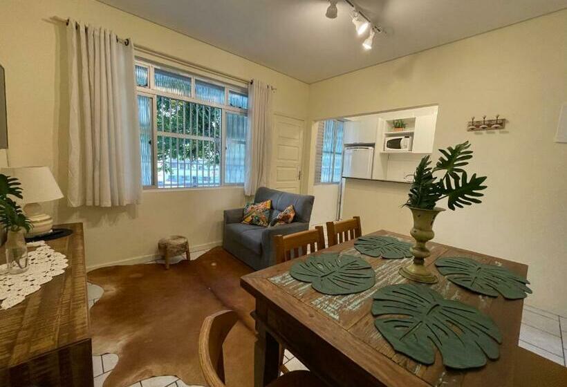 Charmoso Apto De 2 Quartos A 100m Do Mar, Super Central