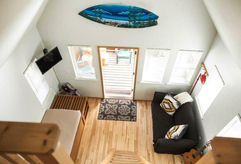 Surf Haven, Lofted Cozy Cabin Minutes To Beach