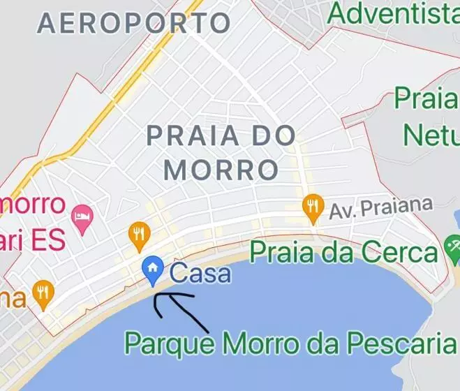 Loft Vista Mar 211   Praia Do Morro   Prédio Frente Mar   Varanda Com Vista Mar   Elevador   Atraves