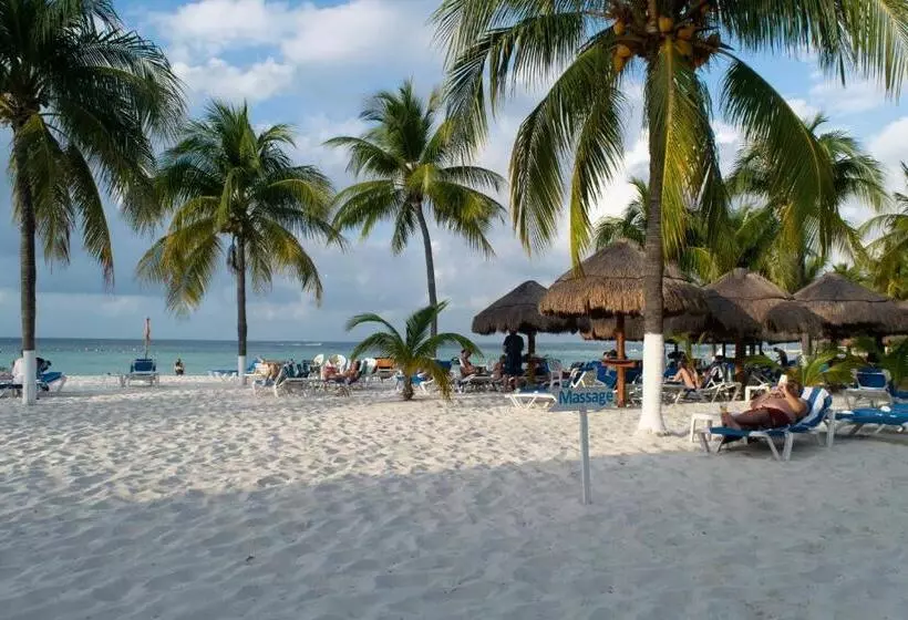 Oceanfront Condo At Voted Best Cancun Sandy Beach