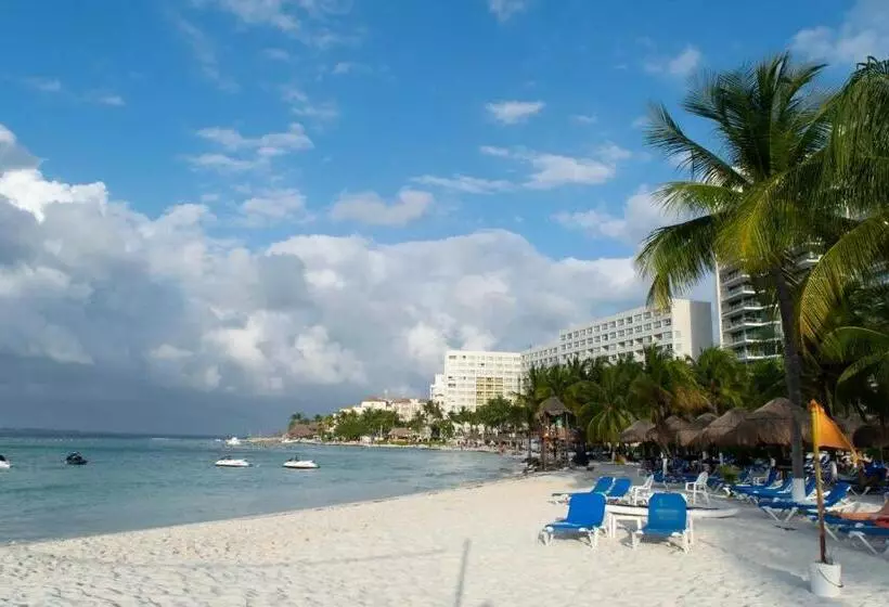 Oceanfront Condo At Voted Best Cancun Sandy Beach
