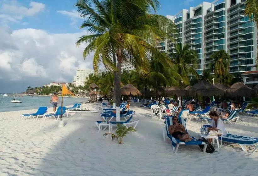 Oceanfront Condo At Voted Best Cancun Sandy Beach