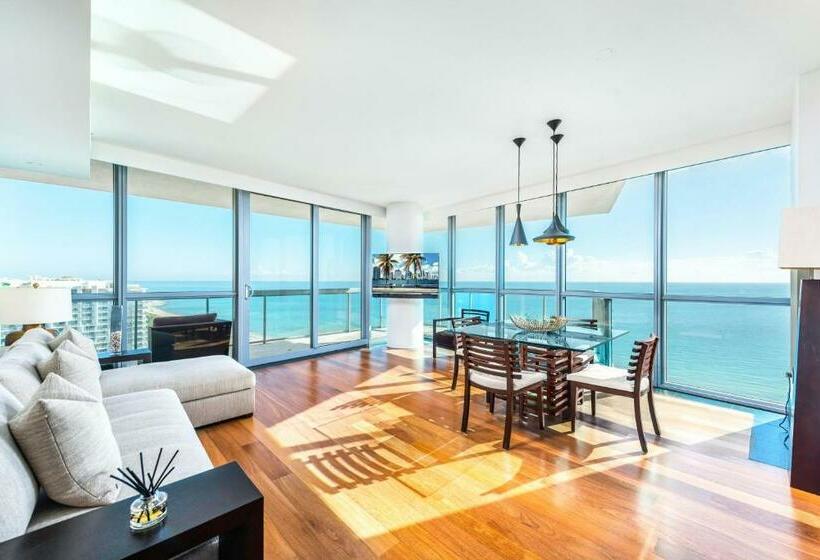 Oceanfront Private Condo At The Setai 2707