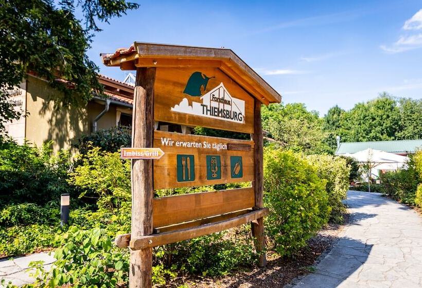 호텔 Forsthaus Thiemsburg Im Nationalpark Hainich