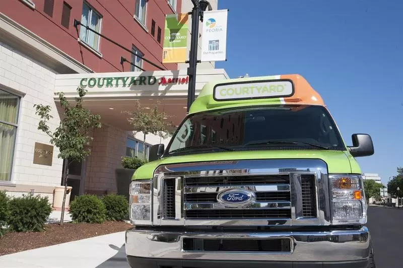 酒店 Courtyard Peoria Downtown