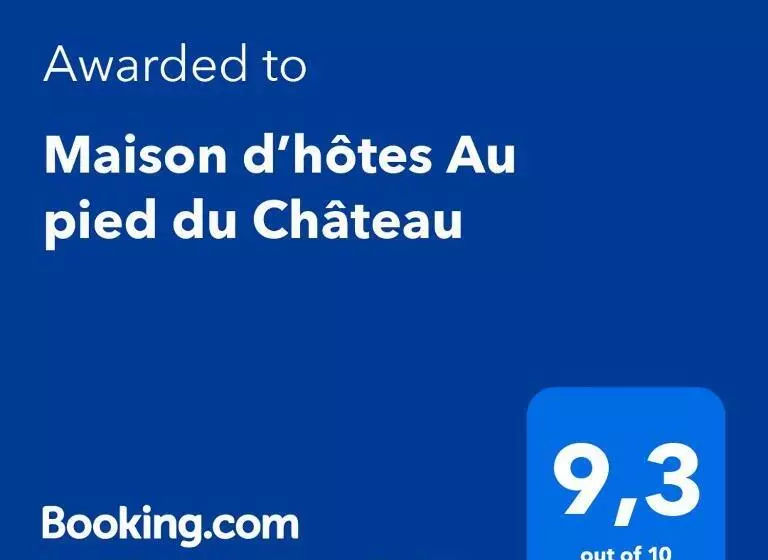 ペンション Maison D’hôtes Au Pied Du Château