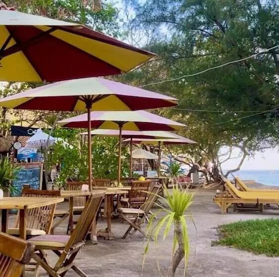 בית מלון כפרי Villa Bulan Madu Gili Air