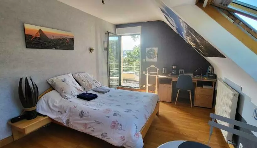 تختخواب و صبحانه 2 Belles Chambres Avec Balcon Sdb Et Wc Privatifs