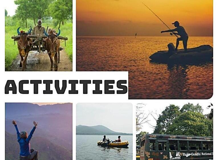 Bed and Breakfast Jungle Trailz Kabini