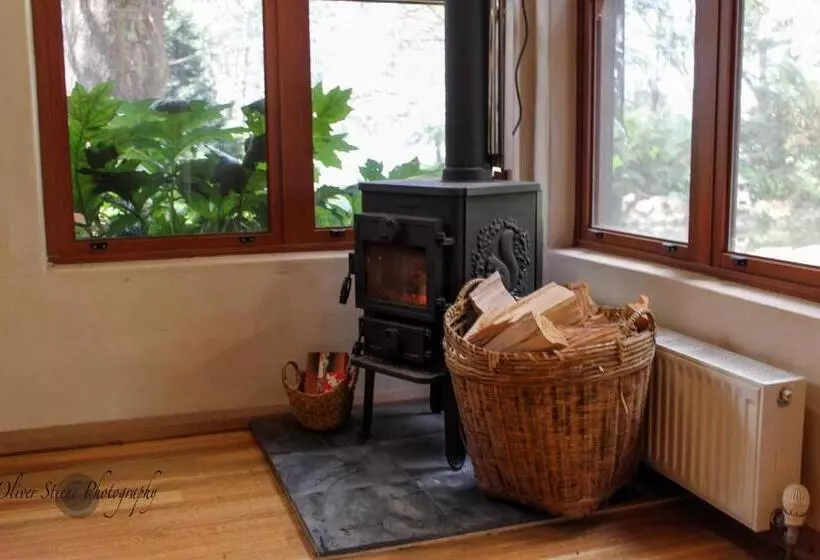 Aamiaismajoitus (B&B) Tomah Retreat   Studio Breathe With Fireplace