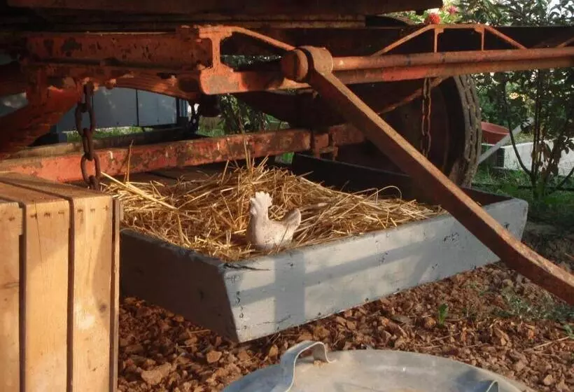 ペンション Une Roulotte à La Campagne