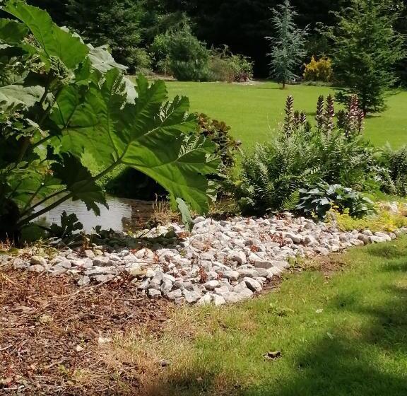 مبيت وإفطار Chambre E André Le Domaine Des Jardins De Bracquetuit