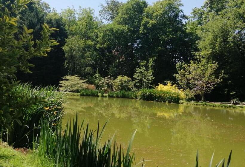 مبيت وإفطار Chambre E André Le Domaine Des Jardins De Bracquetuit