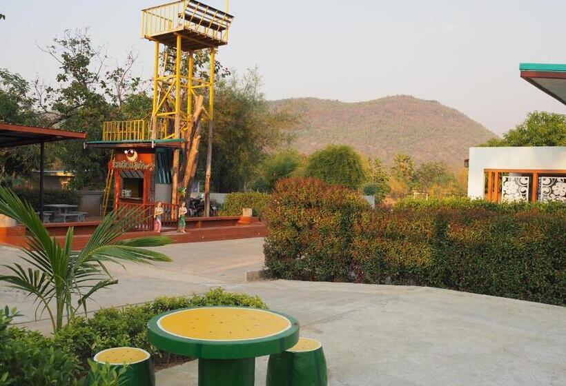 펜션 Chomduen Phu Kao Resort