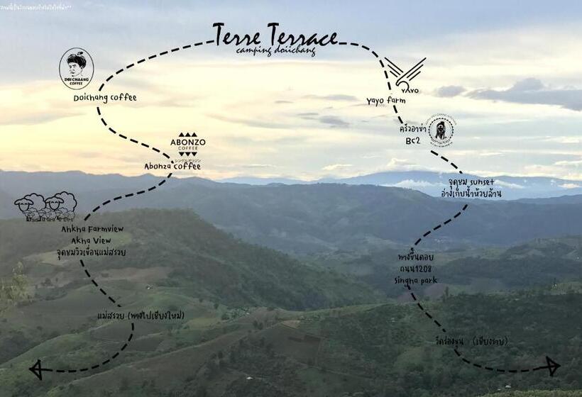 住宿加早餐  Terre Terrace Glamping   Doichang