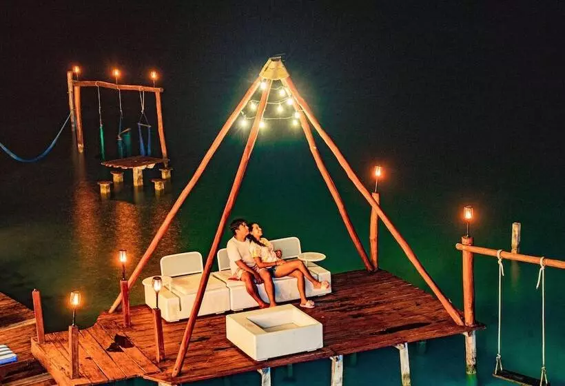 Отель Casa Caracol Bacalar Lagoon