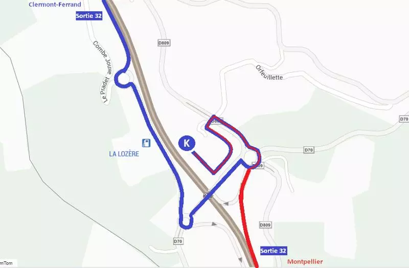 Отель Kyriad Saint Chely D Apcher  Aire De La Lozere