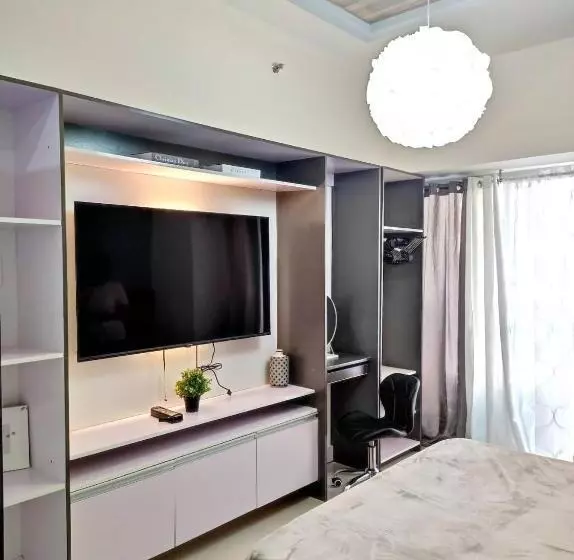 White Nordic Fully Furnished Studio At Inspiria